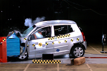 Official Kia Picanto 2004 safety rating