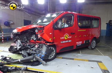 Official Renault Trafic 2015 Safety Rating