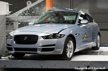 Offizielle Sicherheitsbewertung Jaguar Xe 2015