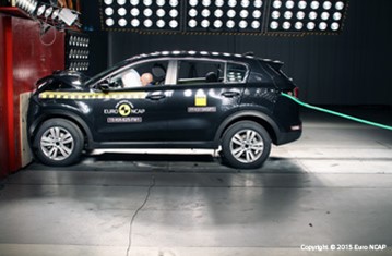 Official Kia Sportage 15 Safety Rating