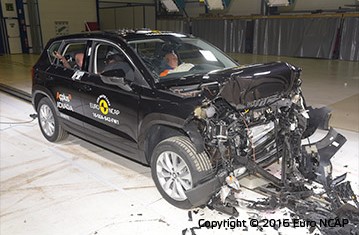 Official Seat Ateca 16 Safety Rating