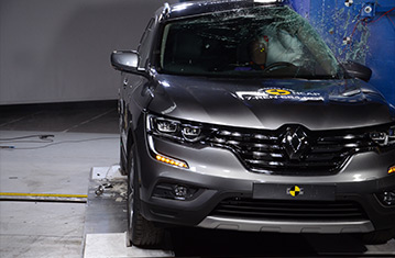 официальные результаты оценки уровня безопасности Renault Koleos