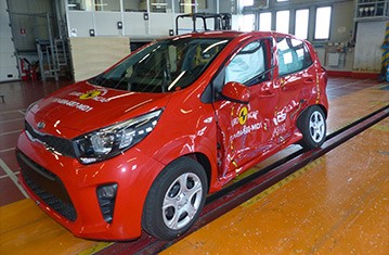 Official Kia Picanto Safety Rating