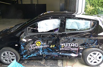 Offizielle Sicherheitsbewertung Opel Karl