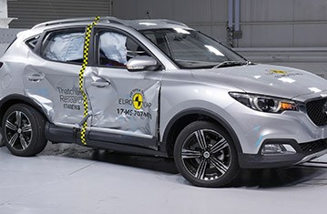 Official MG ZS safety rating
