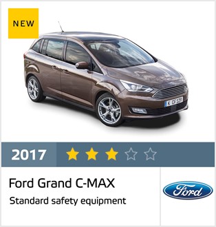 Official Ford Grand C Max Safety Rating