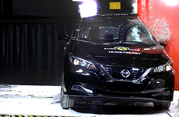 Official Nissan LEAF safety rating