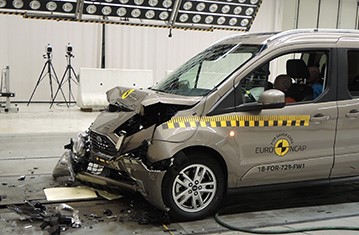 Offizielle Sicherheitsbewertung Ford Tourneo Connect