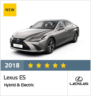Lexus ES - Best in Class 2018 - Hybrid & Electric