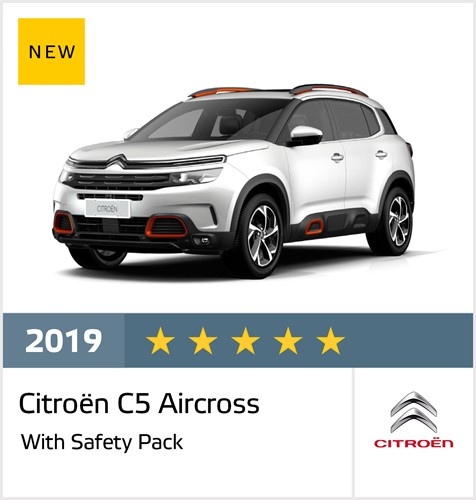Citroën C5 Aircross - with safety pack - Euro NCAP Results April 2019