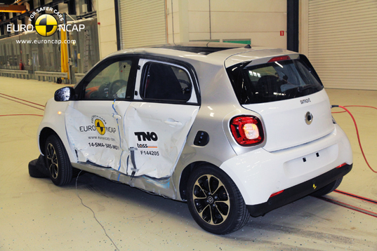 smart forfour isofix