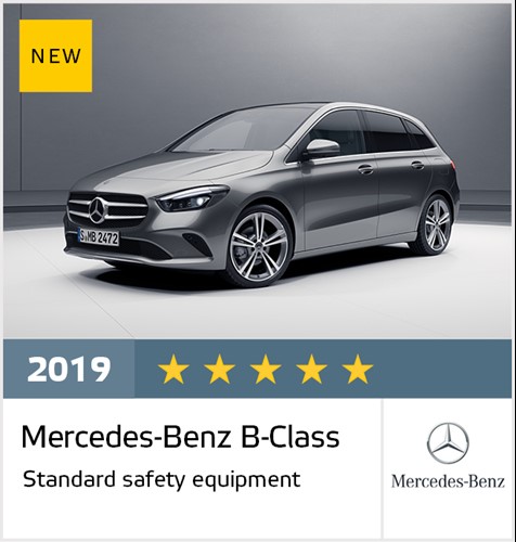 Mercedes-Benz B-Class - Euro NCAP Results July 2019