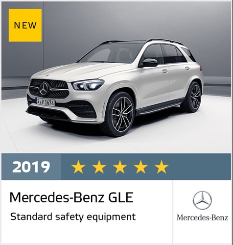 Mercedes-Benz GLE - Euro NCAP Results July 2019