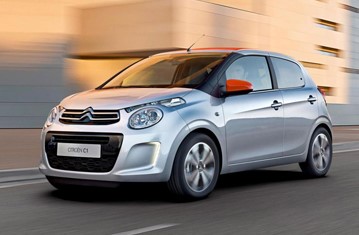 Official Citroën C1 2014 rating results