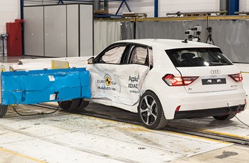 photo Audi A1 Crash Test offizielle sicherheitsbewertung audi a1