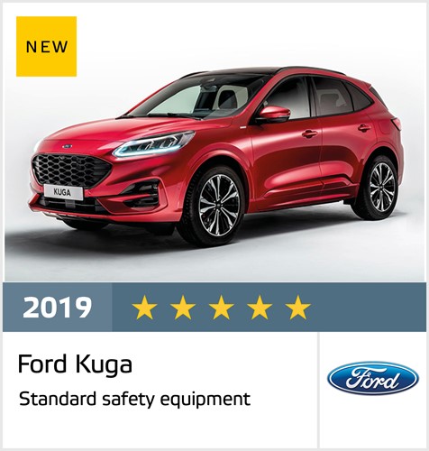 Ford Kuga - Euro NCAP Results December 2019 - 5 stars