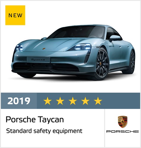 Porsche Taycan - Euro NCAP Results December 2019 - 5 stars