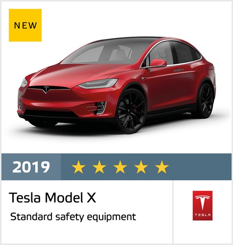 Tesla Model X - Euro NCAP Results December 2019 - 5 stars