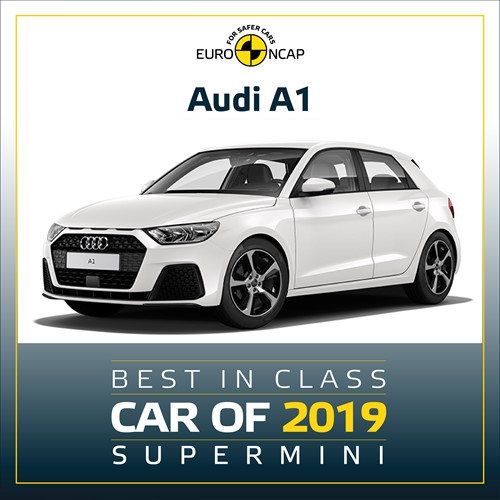 Audi A1 - Euro NCAP Best in Class 2019 - Supermini