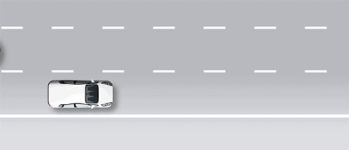 Car cutting-in in front