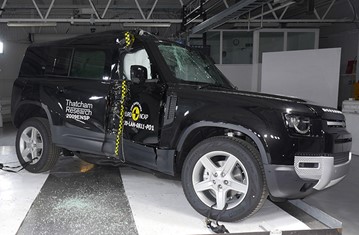 Official Land Rover Defender 2020 safety rating