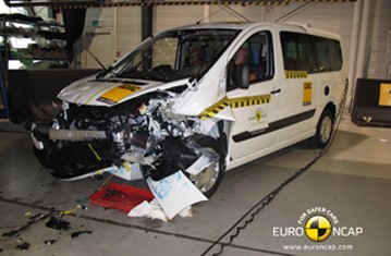 Official Citroën Jumpy 2012 safety rating results