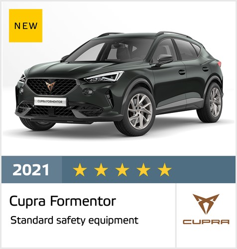 Cupra Formentor - Euro NCAP Results March 2021 - 5 stars