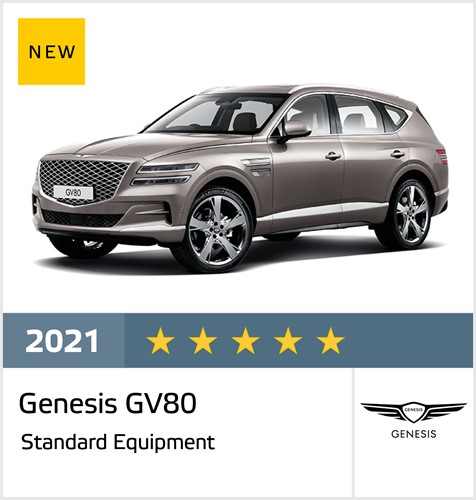 Genesis GV80 - Euro NCAP Results May 2021 - 5 stars