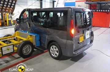 Offizielle Sicherheitsbewertung Renault Trafic 2012