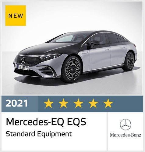 Mercedes-EQ EQS - Euro NCAP Results December 2021 - 5 stars