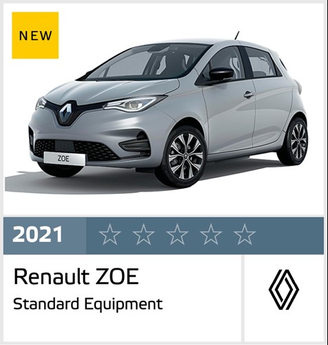 Renault ZOE - Euro NCAP Results December 2021 - 0 stars