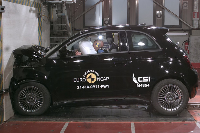 Fiat 500e ncap discount
