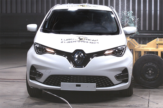 Renault zoe euro ncap hotsell