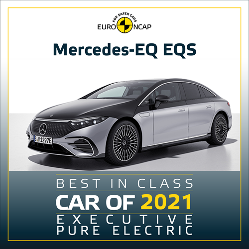 Mercedes-EQ EQS - лучший в классе Euro NCAP 2021 - Executive - Pure Electric