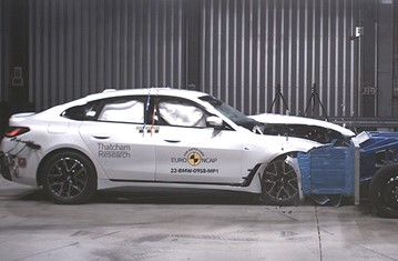 Official BMW i4 2022 safety rating
