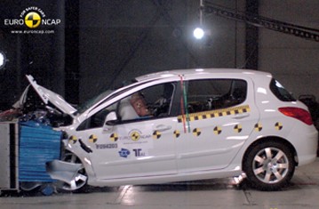 Official Peugeot 308 09 Safety Rating Results