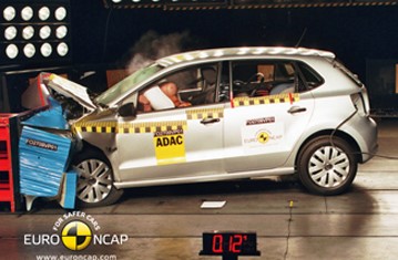 gouden pols Konijn Official Volkswagen Polo 2009 safety rating results