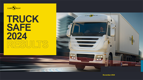 Euro NCAP TRUCK SAFE 2024 Results