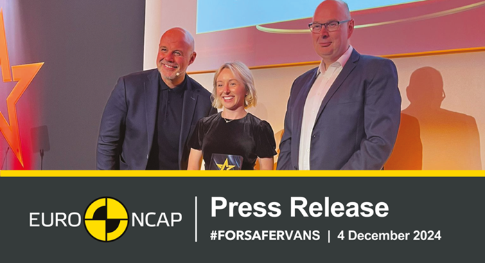 Euro NCAP and UK’s What Van? Applaud Ford's Commitment to Business Safety - 4 December 2024