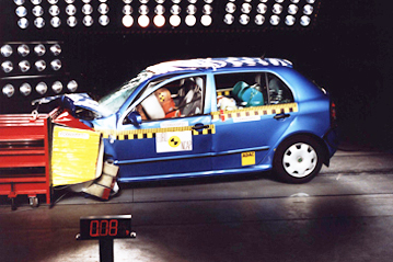 Official Skoda Fabia 2000 Safety Rating