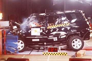 Official Suzuki Grand Vitara 2002 safety rating